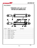 Preview for 39 page of RITEWAY ROCK PICKER 250 Operator'S Manual & Parts