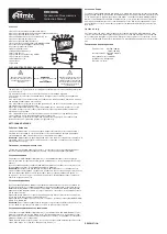 Предварительный просмотр 1 страницы Ritmix RRC-1006 Instruction Manual