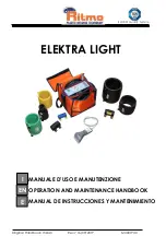 Ritmo ELEKTRA LIGHT Operation And Maintenance Handbook preview