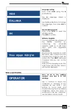 Preview for 35 page of Ritmo ELEKTRA LIGHT Operation And Maintenance Handbook