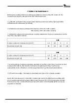 Preview for 29 page of Ritmo MUSTANG 160 V1 Use And Maintenance Handbook