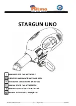 Ritmo STARGUN UNO Operation And Maintenance Handbook preview