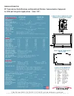 Preview for 2 page of Ritron DTX-Ls Series Specifications