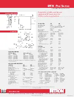 Preview for 2 page of Ritron DTX Plus Series Specifications