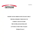 Предварительный просмотр 1 страницы Ritron DTXM II Series User Manual