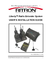 Preview for 1 page of Ritron JBS-446D-Liberty Install Manual