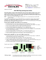 Ritron LM-DTMF Programming Instructions предпросмотр