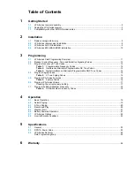 Preview for 3 page of Ritron LPA-V150 Owner'S Manual