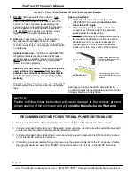 Preview for 12 page of Ritron Outpost RQX-150 XT Owner'S Manual