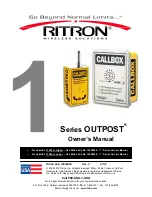 Preview for 1 page of Ritron OUTPOST RQX-451 XT Owner'S Manual