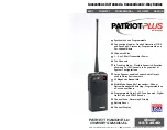 Ritron PATRIOT PLUS Owner'S Manual preview