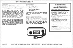 Preview for 4 page of Ritron Patriot RPM-160 Owner'S Manual