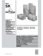 Preview for 1 page of Rittal SK SK 3365.100 Assembly And Operating Instructions Manual