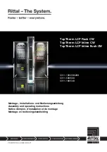 Rittal 3311.138 Assembly And Operating Instructions Manual preview