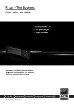 Rittal DK 7859.000 Assembly And Operating Instructions Manual preview