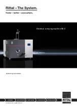 Rittal R8 E Operating Instructions Manual preview