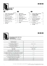 Preview for 2 page of Rittal RiLine Compact SV 9635.200 Assembly And Operating Instructions Manual