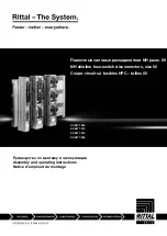 Rittal SV 9677.000 Assembly And Operating Instructions Manual preview