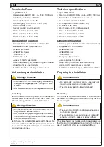 Preview for 3 page of Rittal TS 47U Installation Manual