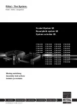 Rittal VX 8640.000 Assembly Instructions Manual preview