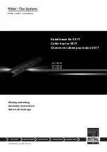 Rittal VX IT 5502.120 Assembly Instructions Manual preview