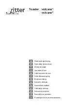 Ritter Volcano3 Operating Instructions Manual предпросмотр