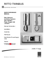 RiTTO Twinbus 1 7630 Quick Reference Manual preview