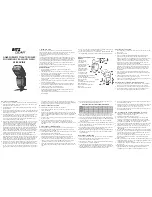 Preview for 1 page of Ritz Gear GN60 User Manual