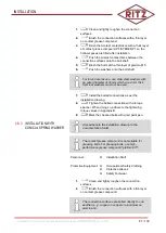 Preview for 87 page of RITZ SIS BUS BAR SYSTEMS Installation Instructions Manual