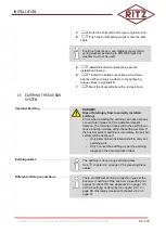 Preview for 88 page of RITZ SIS BUS BAR SYSTEMS Installation Instructions Manual