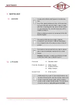 Preview for 98 page of RITZ SIS BUS BAR SYSTEMS Installation Instructions Manual