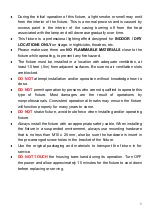 Preview for 5 page of RIUKOE ML-BSW280 User Manual