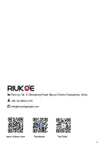 Preview for 17 page of RIUKOE ML-WZ007 User Manual