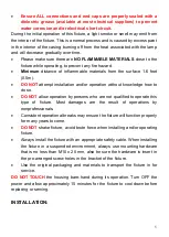 Preview for 5 page of RIUKOE PL-TW006 User Manual