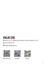 Preview for 19 page of RIUKOE PL-TW006 User Manual