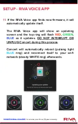 Preview for 13 page of Riva Concert Setup Instructions