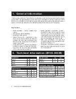 Preview for 8 page of Riva PLUS COMBI Installation & Operation Instructions