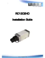 Preview for 1 page of Riva RC1202HD Installation Manual