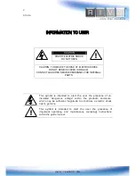 Preview for 2 page of Riva RC3102HD-5211 Installation Manual