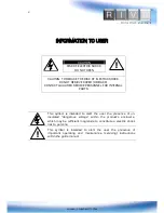 Preview for 2 page of Riva RC3302HD-5344 Installation Manual