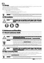 Предварительный просмотр 19 страницы Rivacold RCMR 1350604ED Assembly Instructions Manual