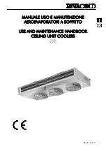 Предварительный просмотр 1 страницы Rivacold RS Series Use And Maintenance Handbook