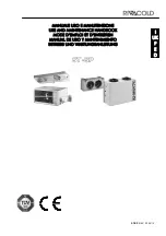 Rivacold SP Series Use And Maintenance Handbook preview