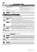 Preview for 54 page of Rivacold SP Series Use And Maintenance Handbook