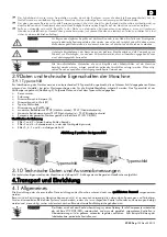 Preview for 133 page of Rivacold SP Series Use And Maintenance Handbook