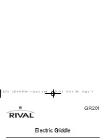 Rival GR201 Owner'S Manual preview