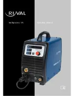 Rival multiprocess 175 Operating Manual preview