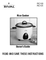 Rival RC100 Owner'S Manual preview