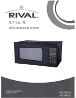 Rival RGTM701 Owner'S Manual предпросмотр