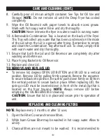 Preview for 8 page of Rival SURERELEASE CF154 Owner'S Manual